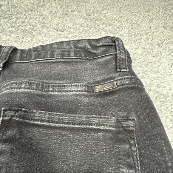 Kancan Jeans Womens 5 Greyson High Rise Super Skinny Button Fly Style KC7273BK - Picture 4 of 5